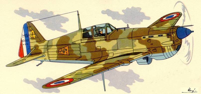 Morane Saulnier MS 406 - Herg