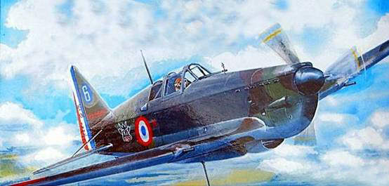 Morane Saulnier MS 406 - GC III/6 - 5me - Pierre Le GLOAN