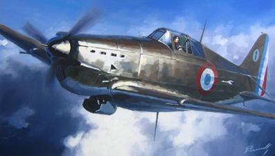 Morane Saulnier 406 - Dessin