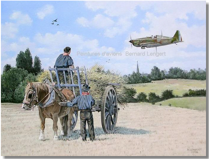 Morane Saulnier 406 - Peinture - Bernard Lengert