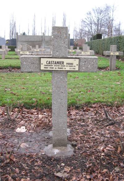 Tombedu Commandant Pierre Castanier