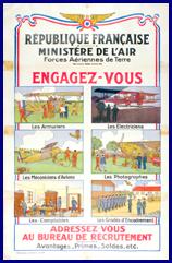 Affiche : Engagez vous dans les forces ariennes...