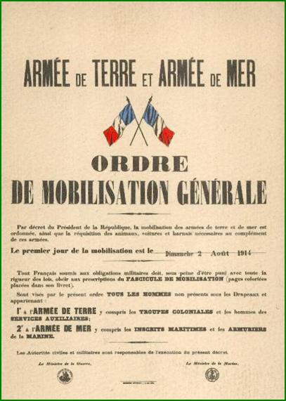 Ordre de mobilisation gnrale