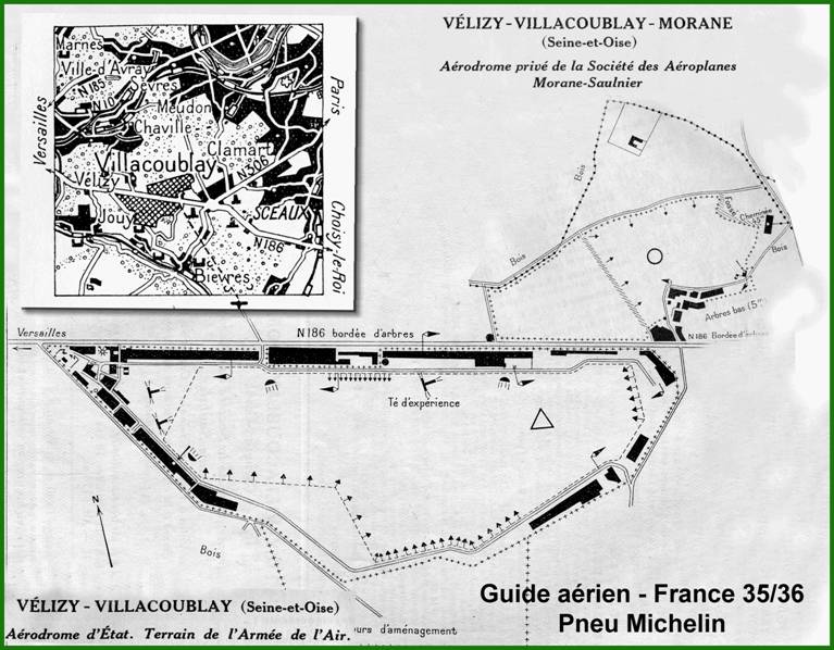 Terrains d'aviation de VILLACOUBLAY  
