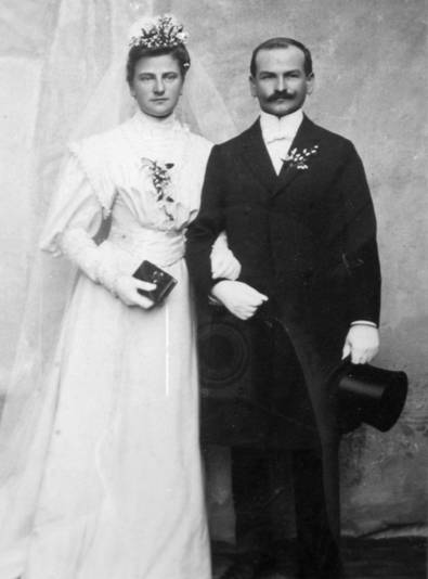 Gustave BIBERT et Stphanie FRICK