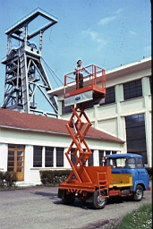 Mine de Mairy 042.jpg: Mine de Mairy - Engin pour les géomètres - Réalisation Bibert