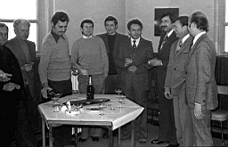 Mine de Mairy 1976_01_25 10.jpg: Mine de Mairy - Hachair, Thomas, Pacini, Touly, Pagliérani, Pettazzoni, Brychy, Poznanski, Patin