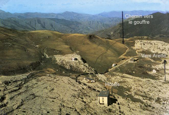 Carte postale - La Pierre Saint-Martin en t - 1967