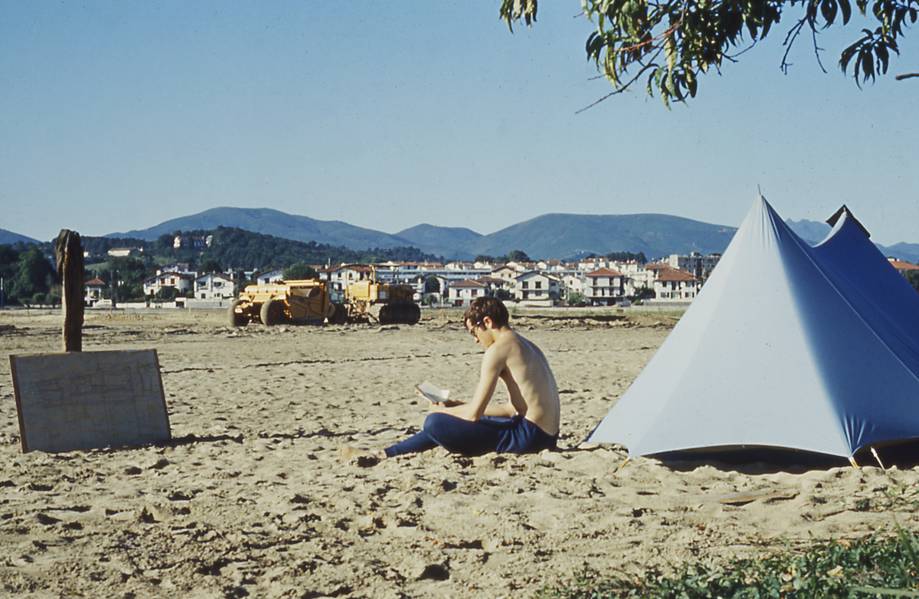 Franois Xavier BIBERT  Saint-Jean de Luz - Stage Travaux-Publics - 1967