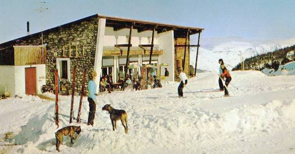 "Htel-relais de la station" - La pierre Saint-Martin -1966/1967