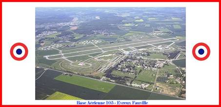 Base aérienne 105 - Evreux Fauville