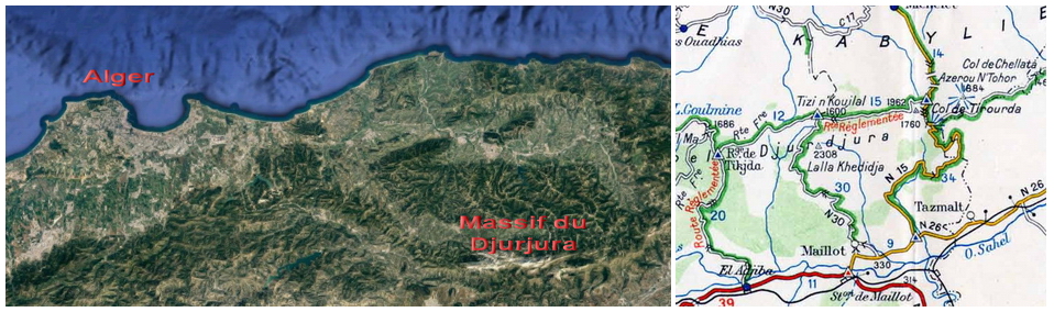 Tikjda  Tizi nKouilal : massif de Djurjura 