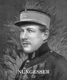 L'aviateur Charles NUNGESSER