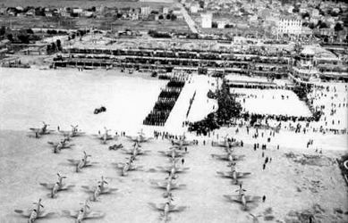 Retour du Normandie Niemen au Bourget - 21 juin 1945