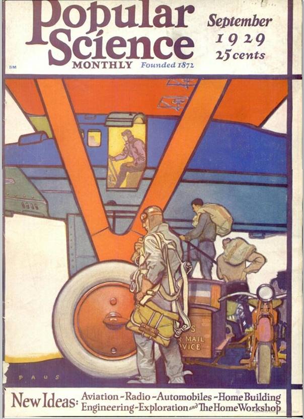 "Popular Science" September 1929