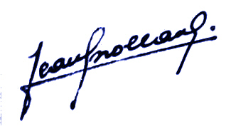 Signature de Jean Assollant