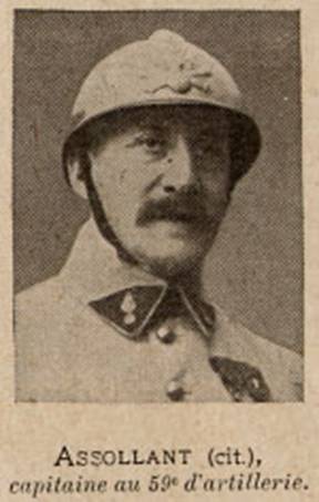 Jean ASSOLLANT vers 1918