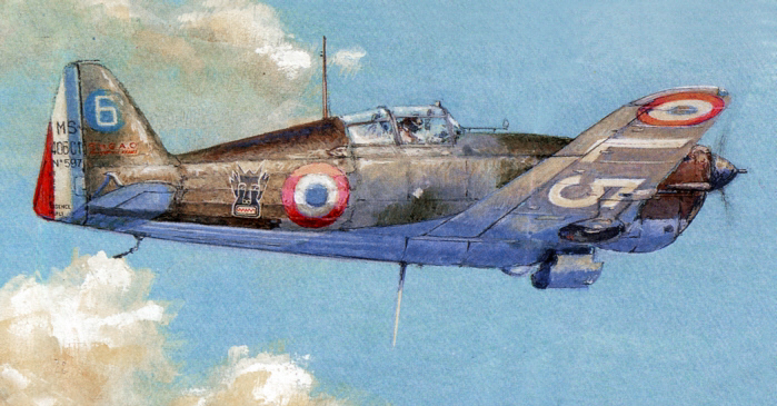 Morane Saulnier 406 - Peinture - Bernard Lengert