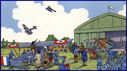 Escadrille "Les Cigognes" et les As de1914/1918 - Rves d'enfant...