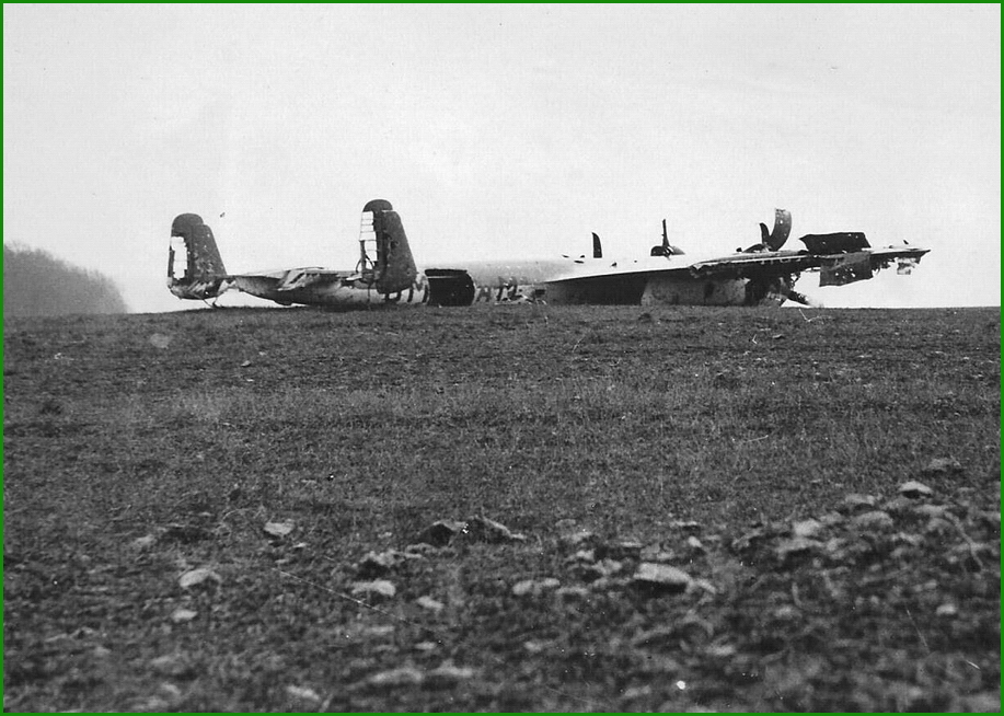 Dornier 17 abattu par LE GLOAN et MARTIN le 3 mars 1940  BOUZONVILLE