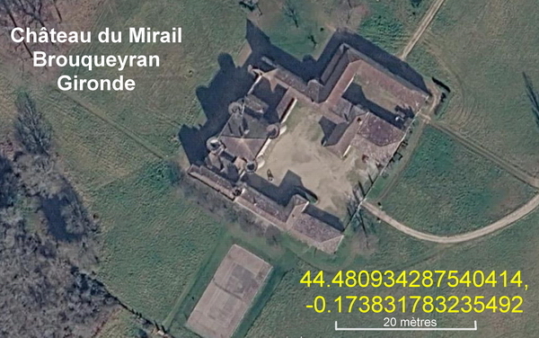Brouqueyran (Grironde) -Château Le Mirail