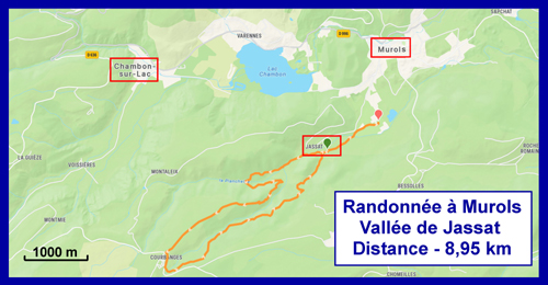 Benjamin et Fran�ois-Xavier Bibert, sur les traces de leur grand-m�re et m�re dans les Monts d�Auvergne,75 ans plus tard ! - Randonn�e dans la Vall�e de Jassat