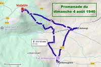 Exode Julienne - Randonn�e du dimandre 4 ao�t
