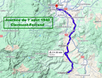 Exode Julienne - Clermont-Ferrant  le  mercredi 7 ao�t
